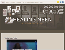 Tablet Screenshot of healingneen.com